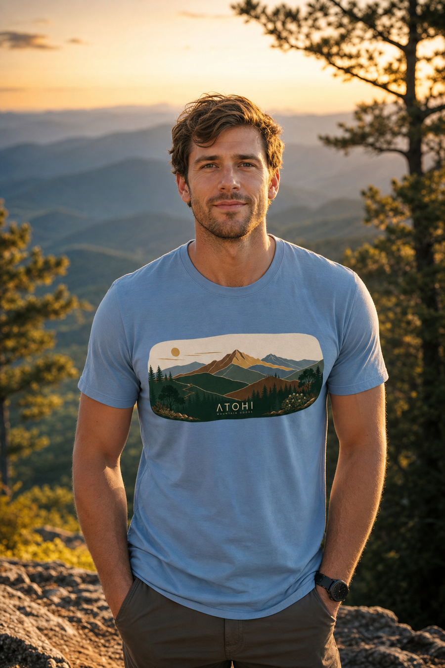 Anywhere Peaks Graphic Tee